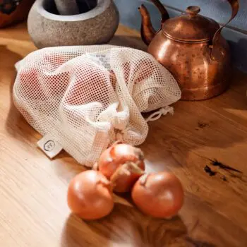 Sada nákupných tašiek z biobavlny do kuchyne