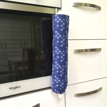 Závesný organizér na vrecká v kuchyni