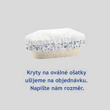 Funkční kryt na oválnou ošatku